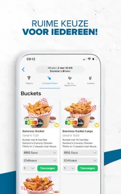 Domino's Pizza Belgium android App screenshot 0