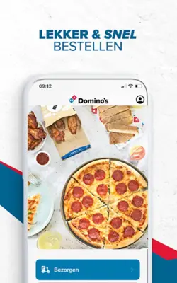 Domino's Pizza Belgium android App screenshot 1